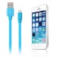 Yellowknife® Lightning to USB Cable [Apple MFi Certified], Flat / Blue 3.3FT